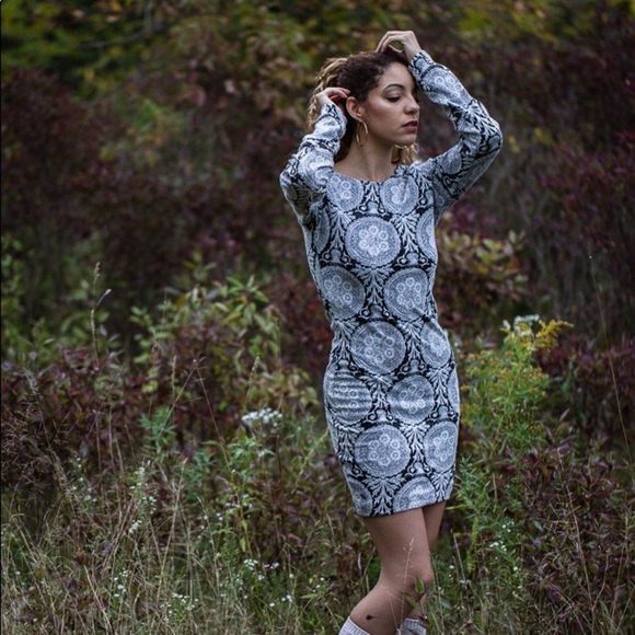 xstravagance designs Dresses & Skirts - Bohemian print sweater dress